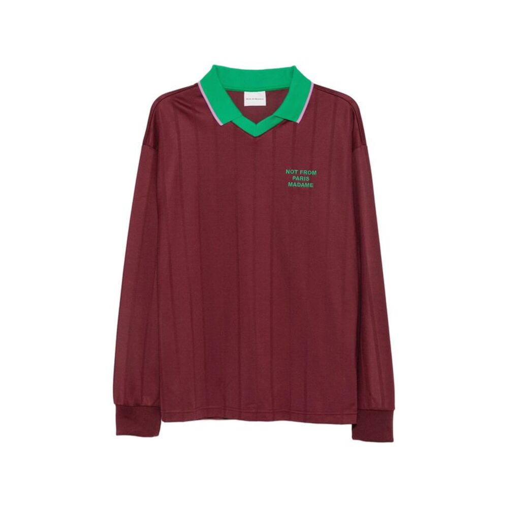Drole De Monsieur Red Polo Shirts Men